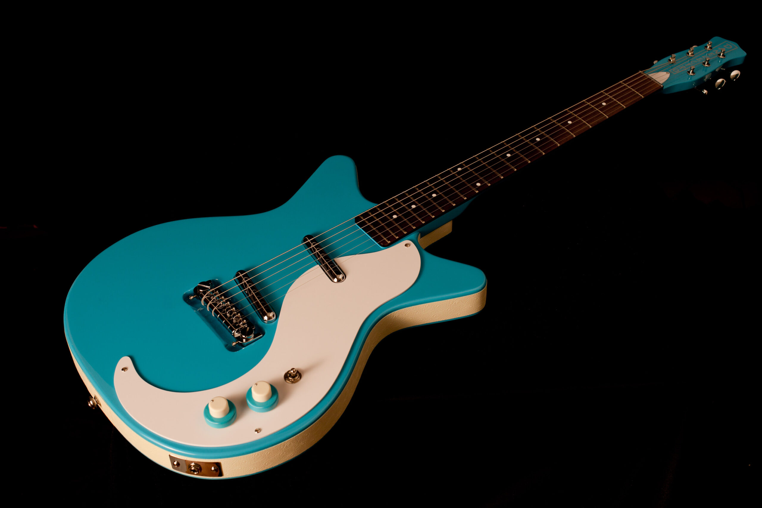 Danelectro '59M NOS Baby Come Back Blue – Bild 4