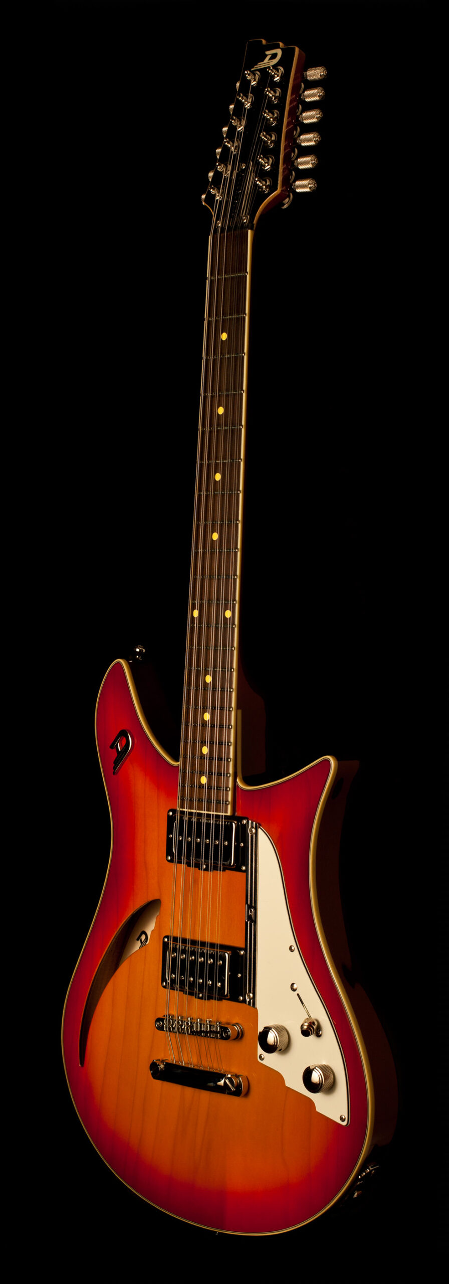 Duesenberg Double Cat 12 String Fire Burst - Image 4