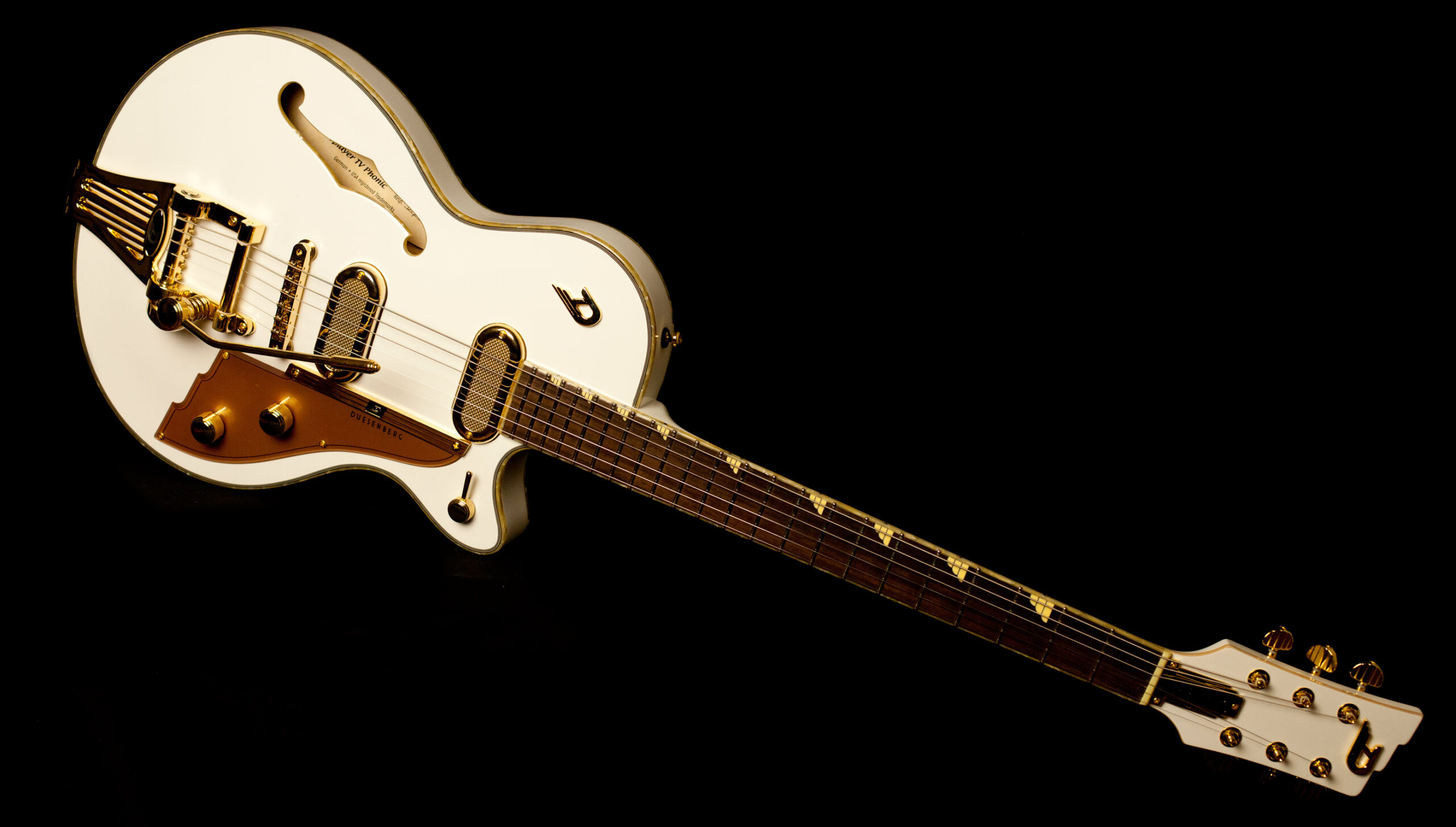 Duesenberg Starplayer TV Phonic Venetian White - Image 7