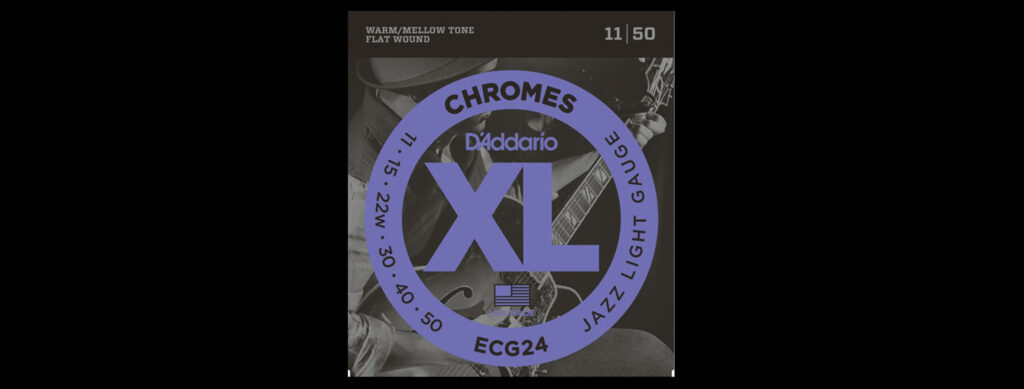 D'Addario ECG24 Flat Wound 11-50