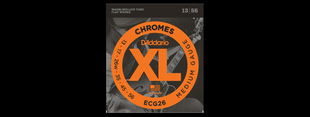 D'Addario ECG26 Flat Wound 13-56