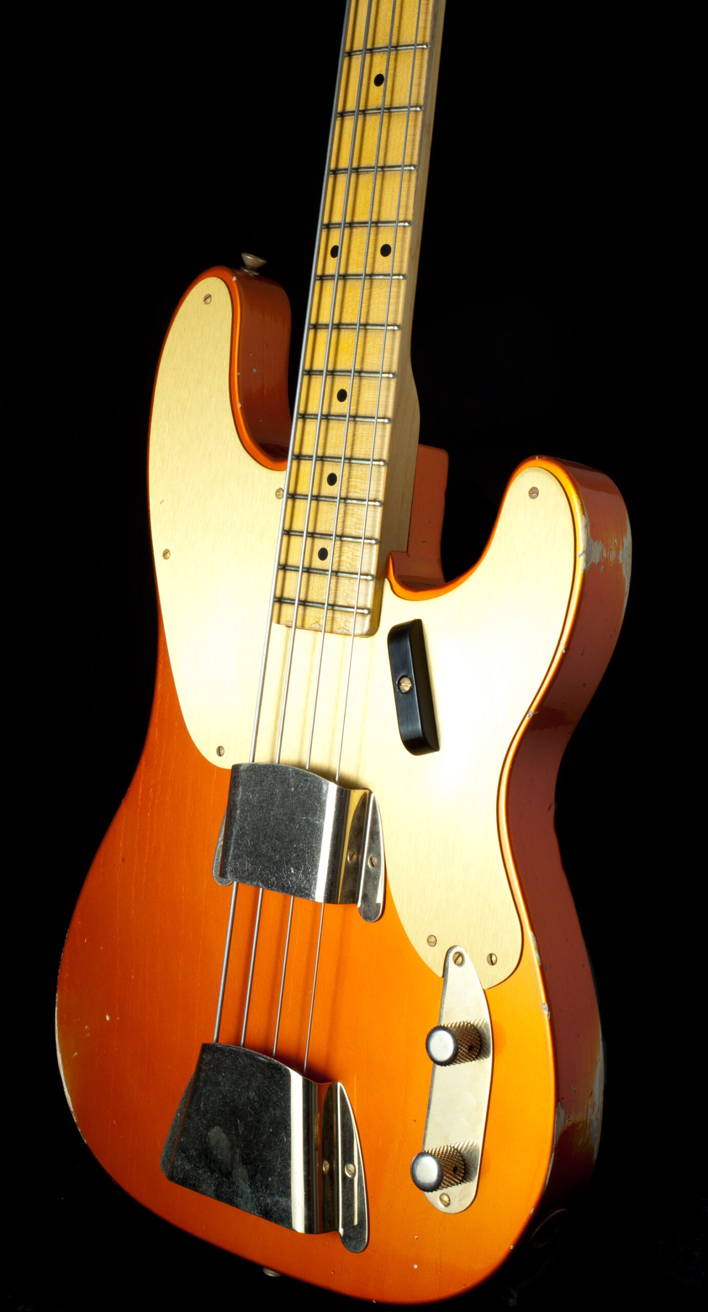 Fender Precision Bass 1951 Relic Candy Tangerine - Image 3