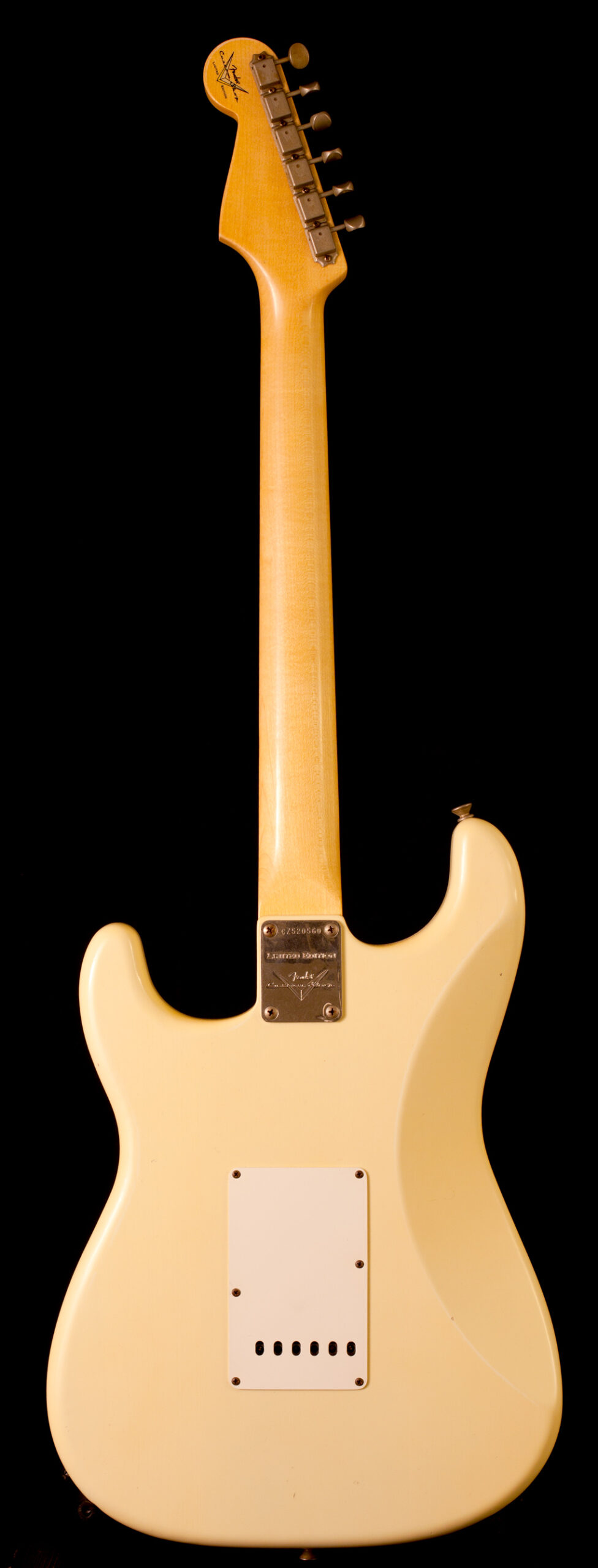 Fender Stratocaster Duo Tone '60 Vintage White - Image 4