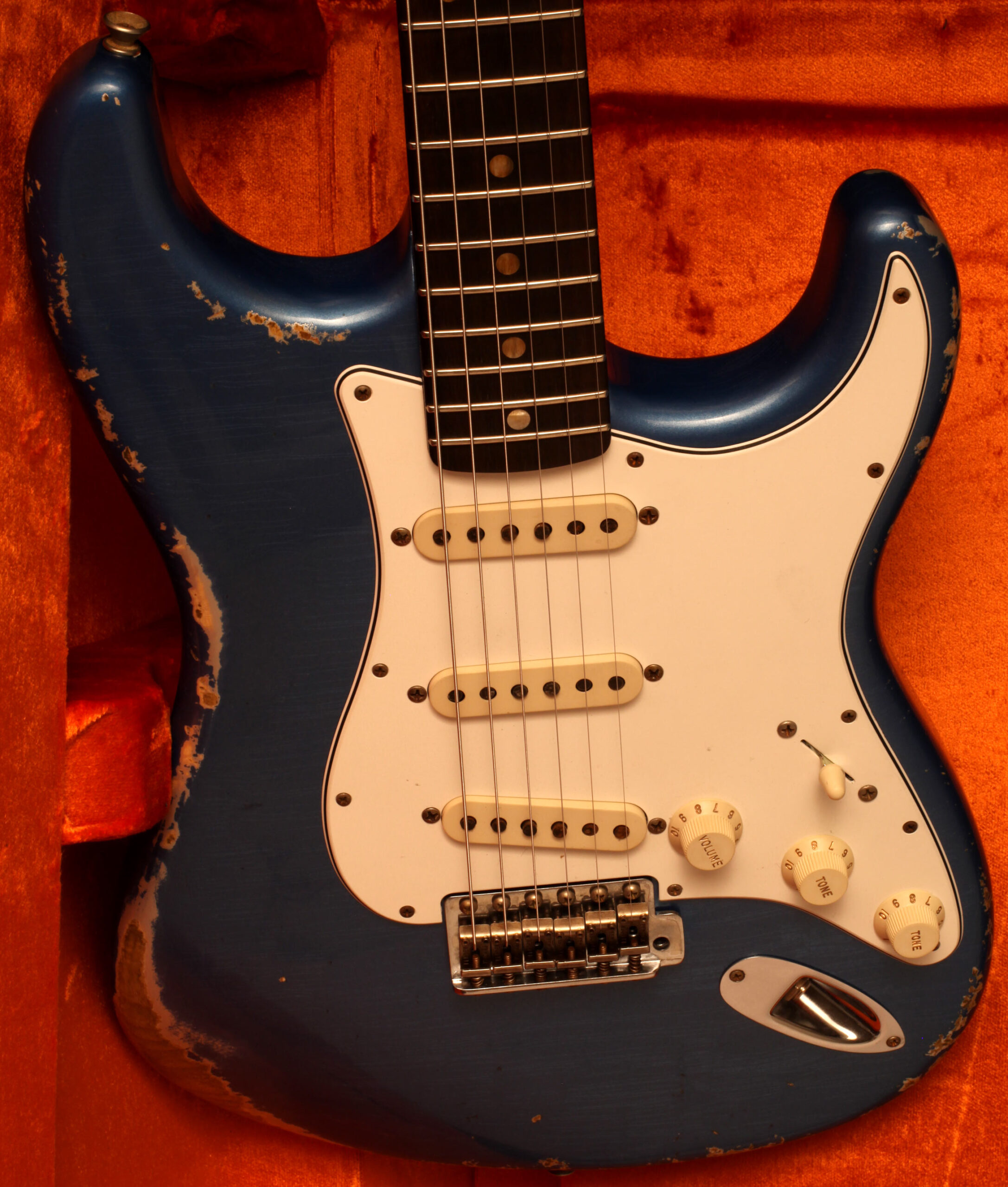 Fender Stratocaster '68 Heavy Relic Lake Placid Blue - Image 7
