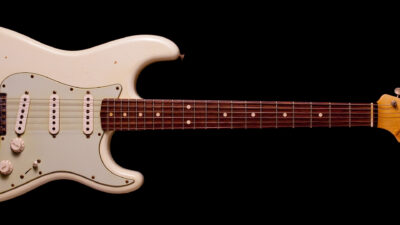★Custom Relic OlympicWhite Stratocaster★ Fender Stratocaster '60 Relic Olympic White Ash - Gitarren Total