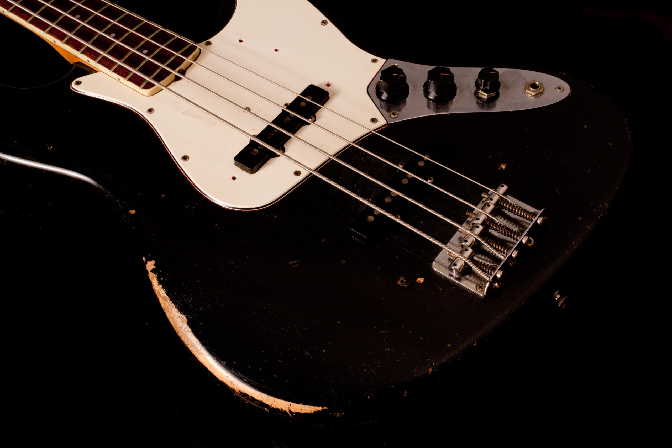 Fender Jazz Bass 1970 Black - Image 7