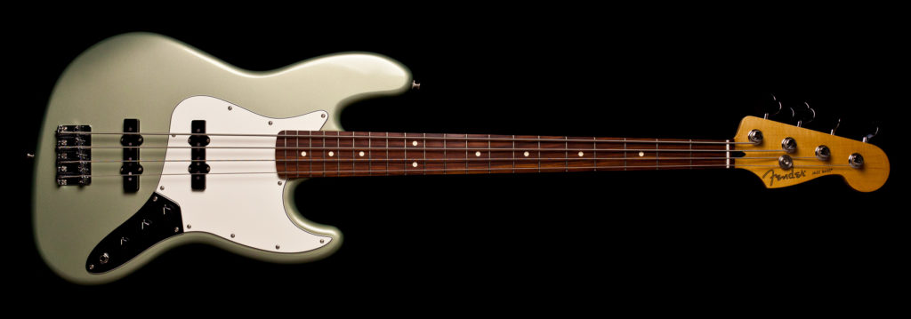 Fender Jazz Bass Player Sage Green Metallic