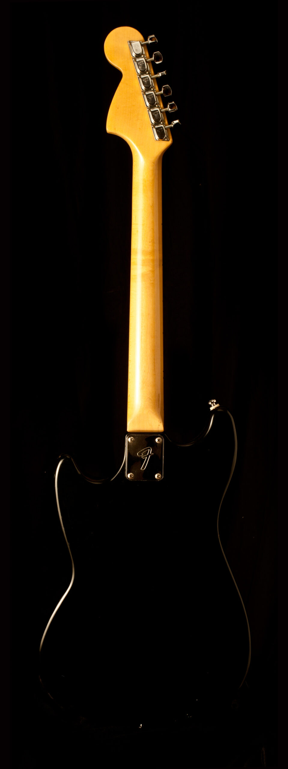 Fender Mustang 1977 Black - Image 3