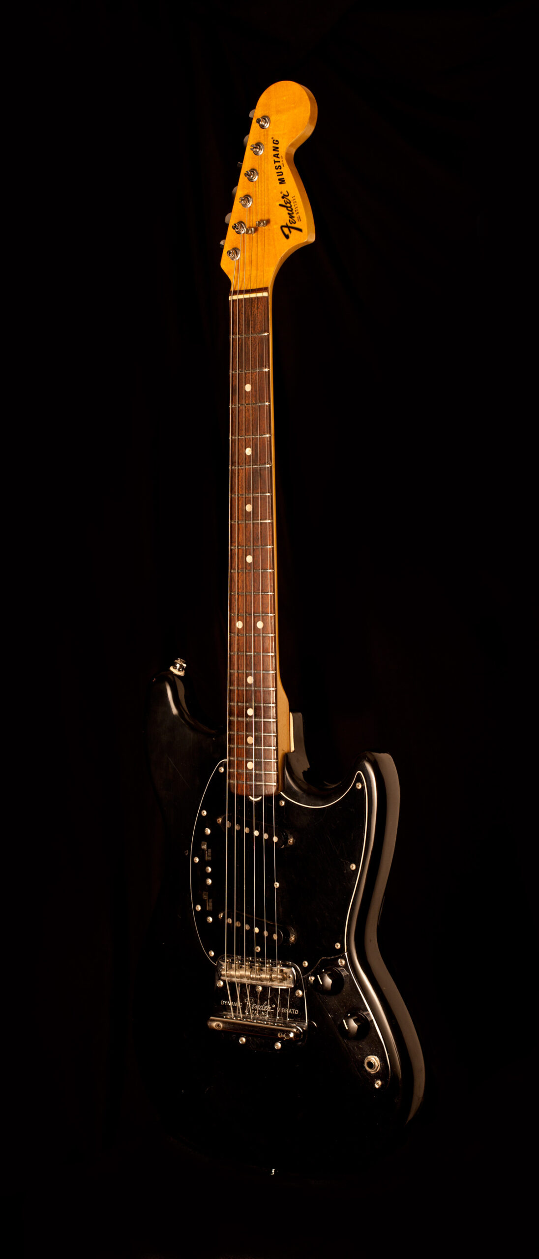 Fender Mustang 1977 Black - Image 4