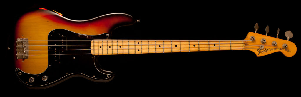 Fender Precision Bass 3 Color Sunburst 1976