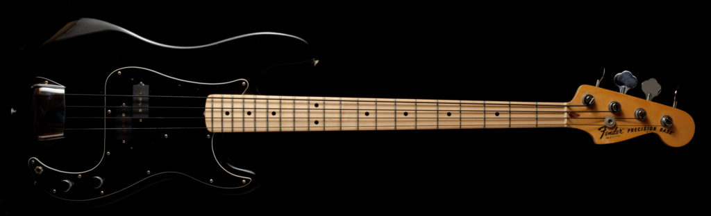 Fender Precision Bass Black 1978
