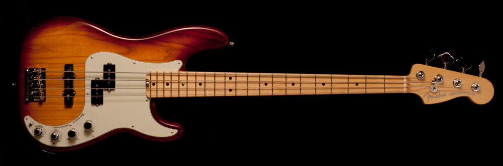 Fender Precision Bass American Elite Ash Tobacco Sunburst