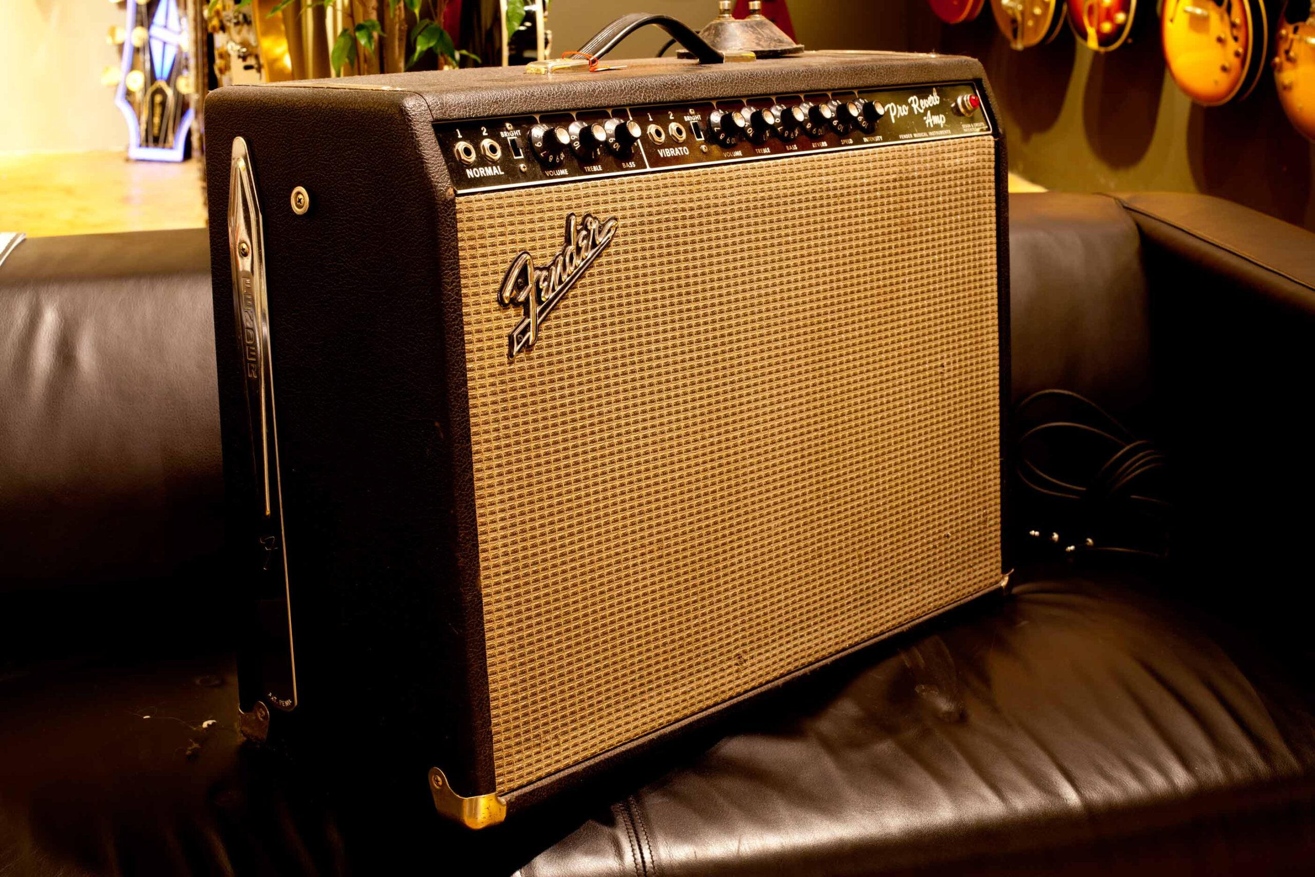 Fender Pro Reverb 1966 Blackface - Image 2