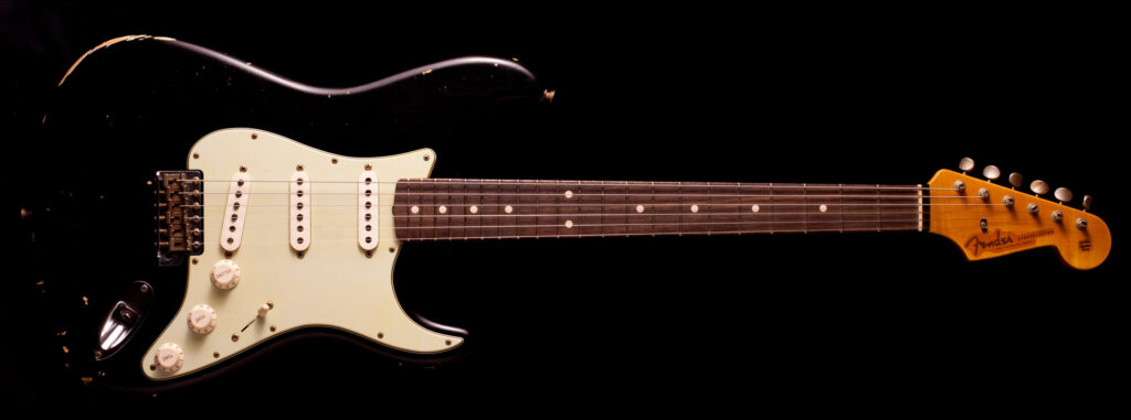 Fender Stratocaster '60 Relic Black Ash