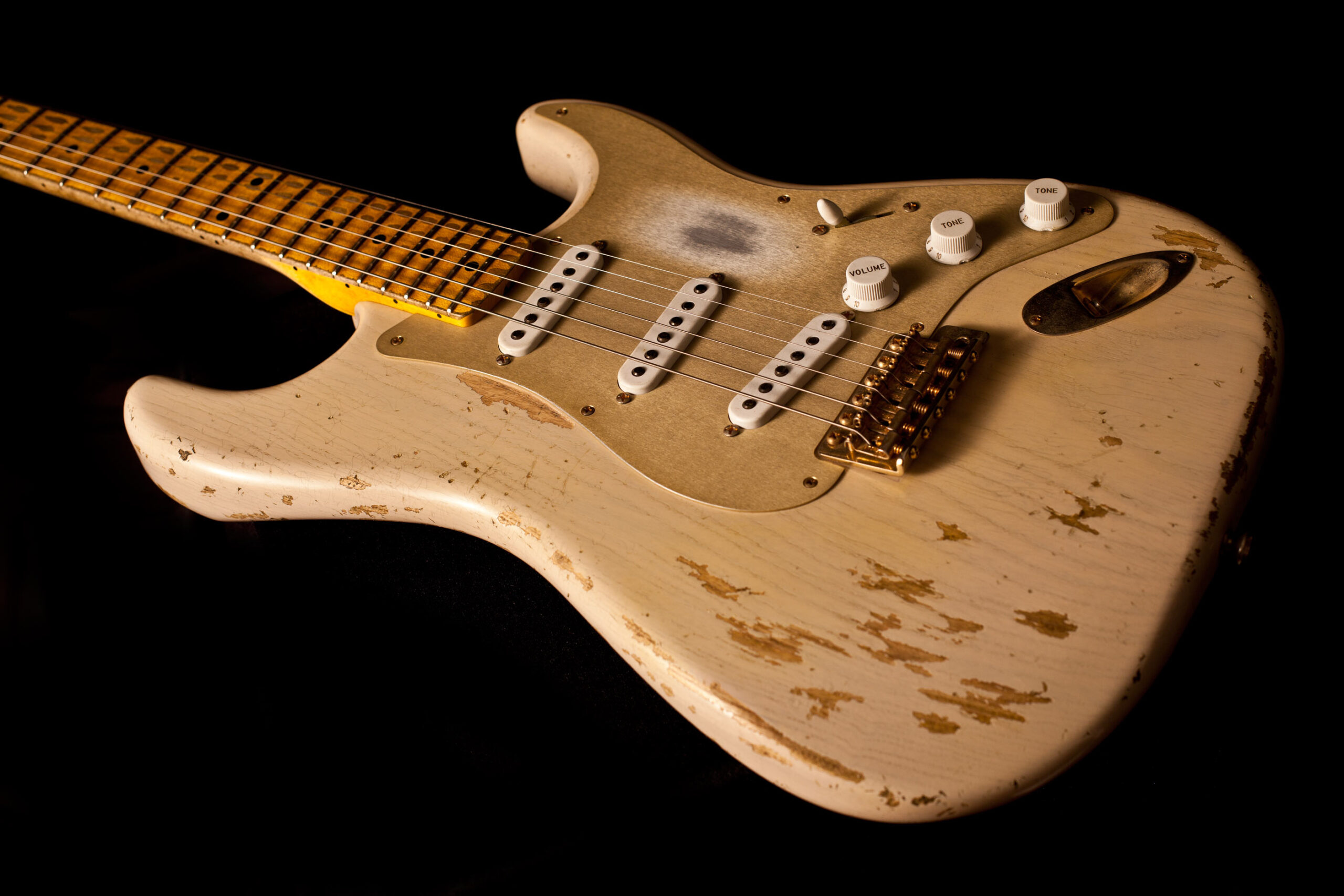Fender Stratocaster '54 Heavy Relic Dirty White Blonde - Image 6