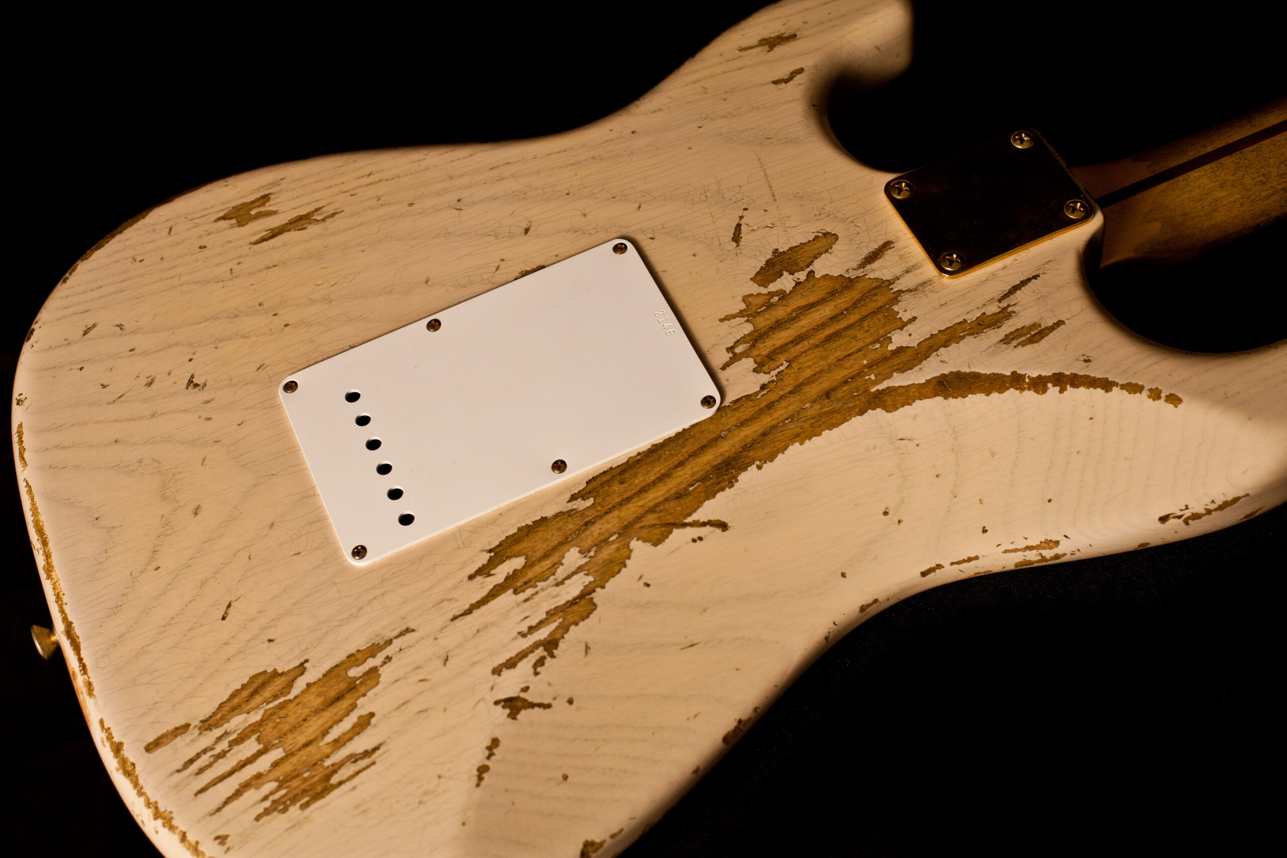 Fender Stratocaster '54 Heavy Relic Dirty White Blonde - Image 7