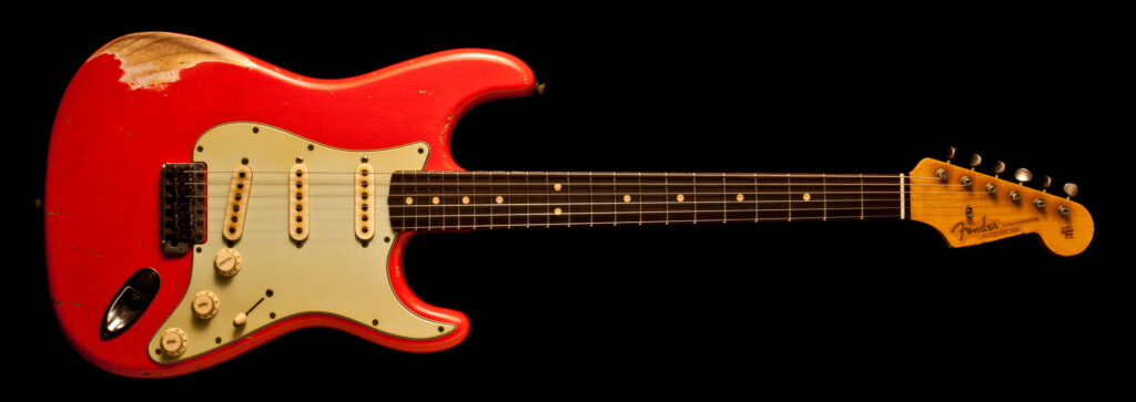 Fender Stratocaster John Cruz Masterbuilt '63 Heavy Relic Fiesta Red