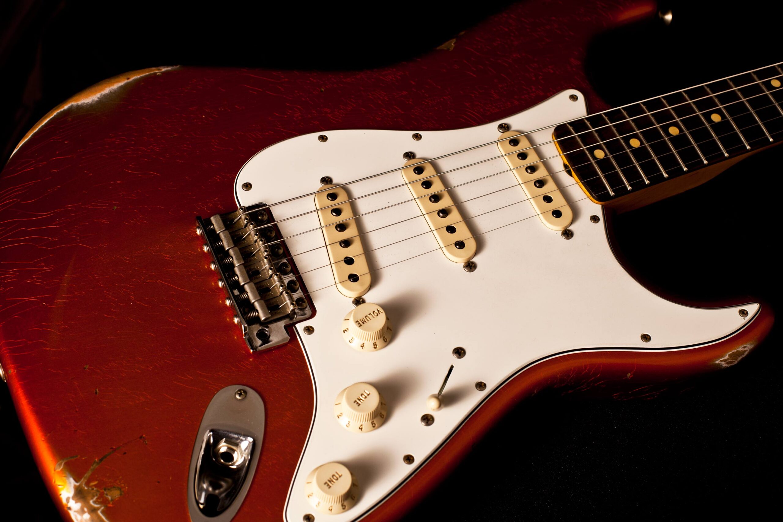Fender Stratocaster '63 Heavy Relic Candy Tangerine - Image 7