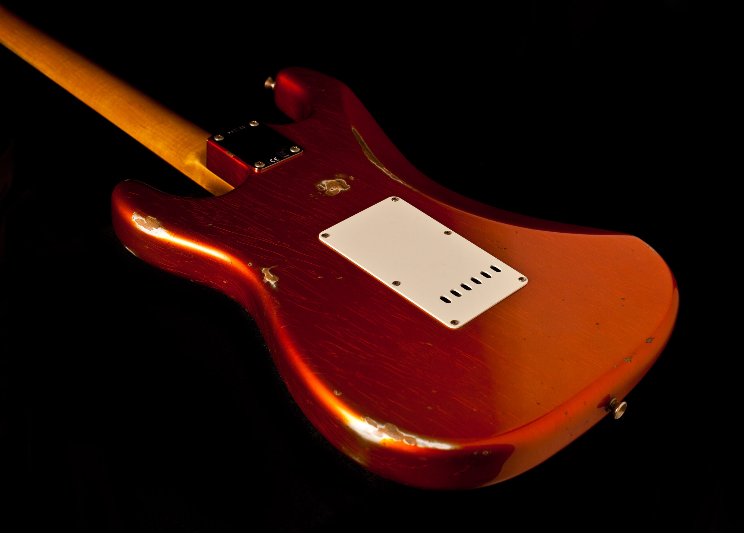 Fender Stratocaster '63 Heavy Relic Candy Tangerine - Image 8