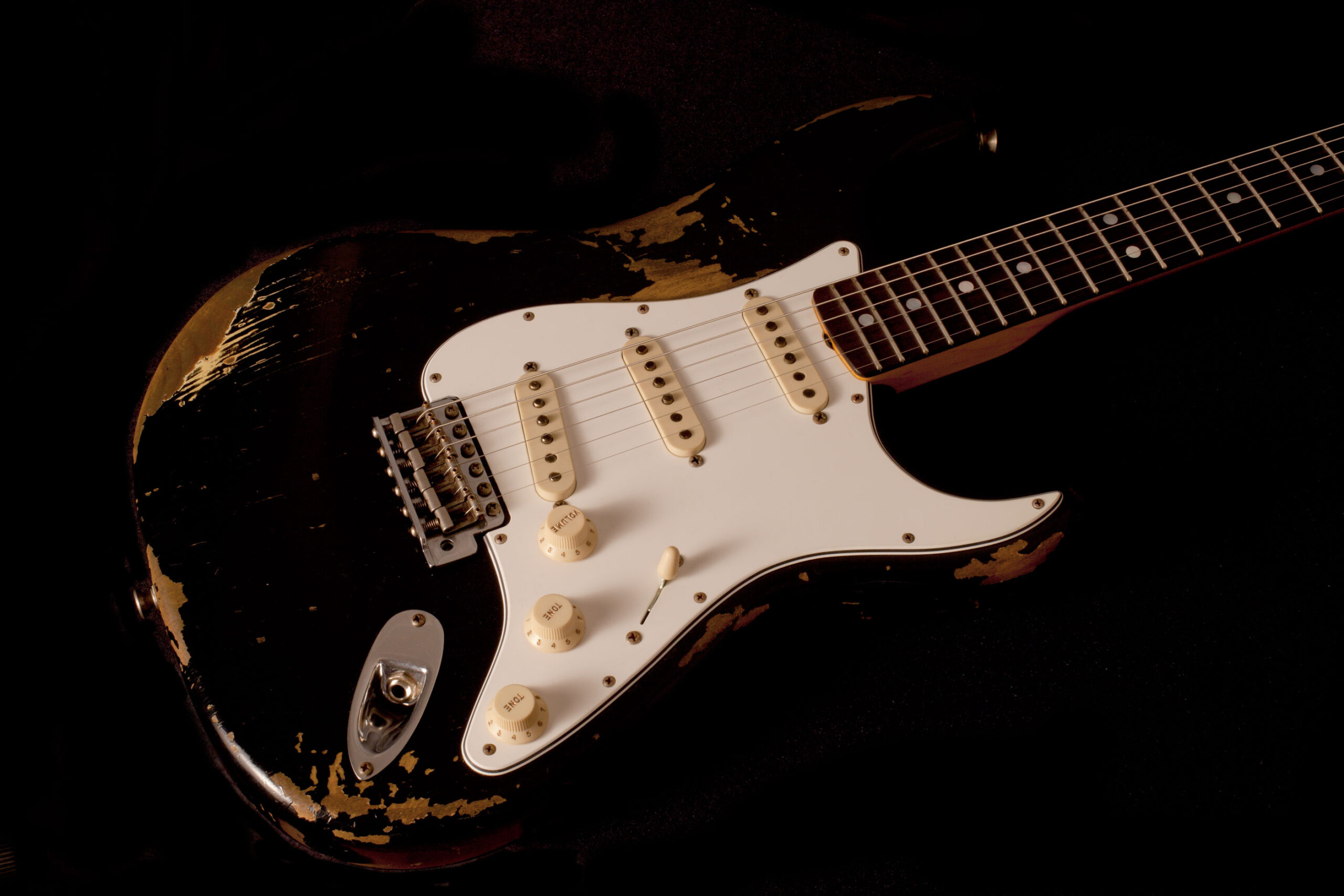 Fender Stratocaster '67 Heavy Relic Black - Image 4