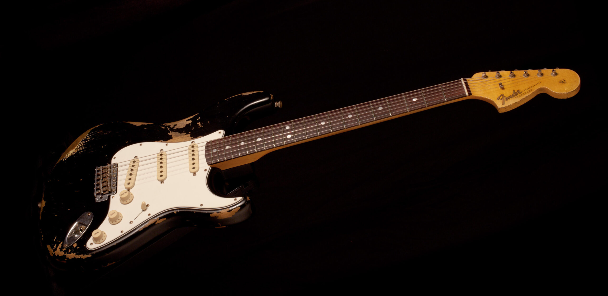 Fender Stratocaster '67 Heavy Relic Black - Image 6