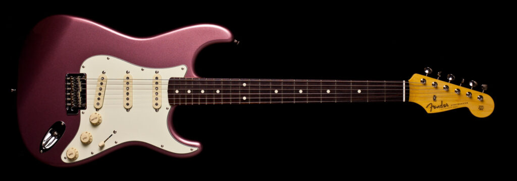Fender Stratocaster Hybrid Burgundy Mist Metallic