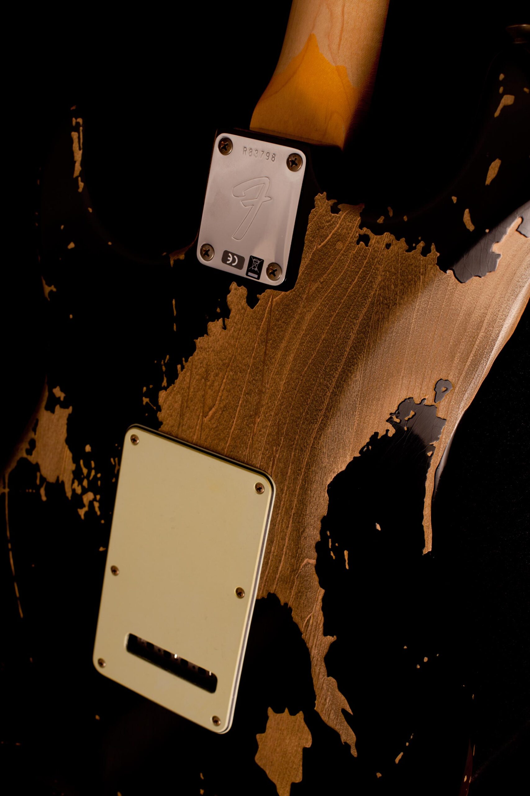 Fender Stratocaster Michael Landau '68 Black - Image 4