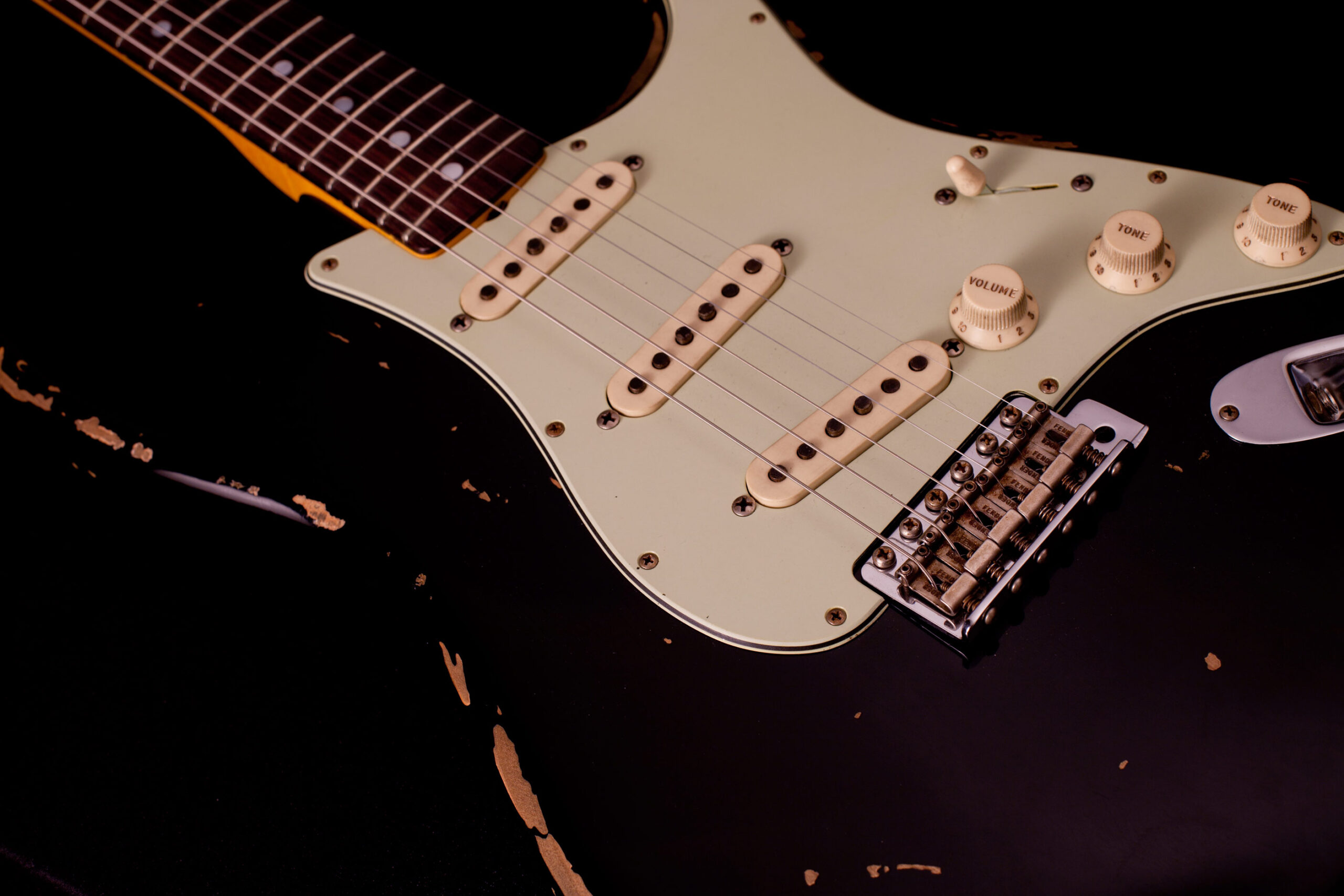 Fender Stratocaster Michael Landau '68 Black - Image 5