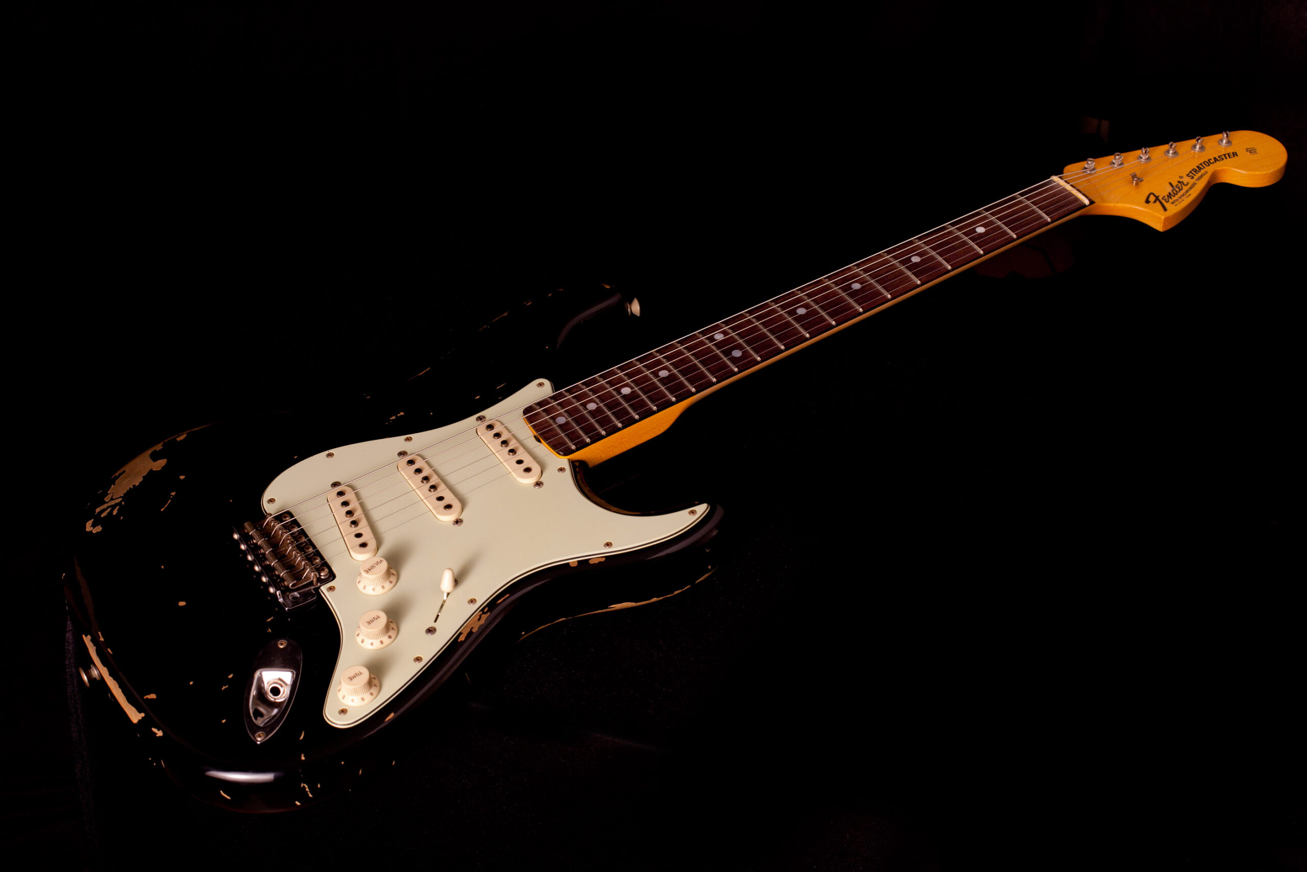 Fender Stratocaster Michael Landau '68 Black - Image 7