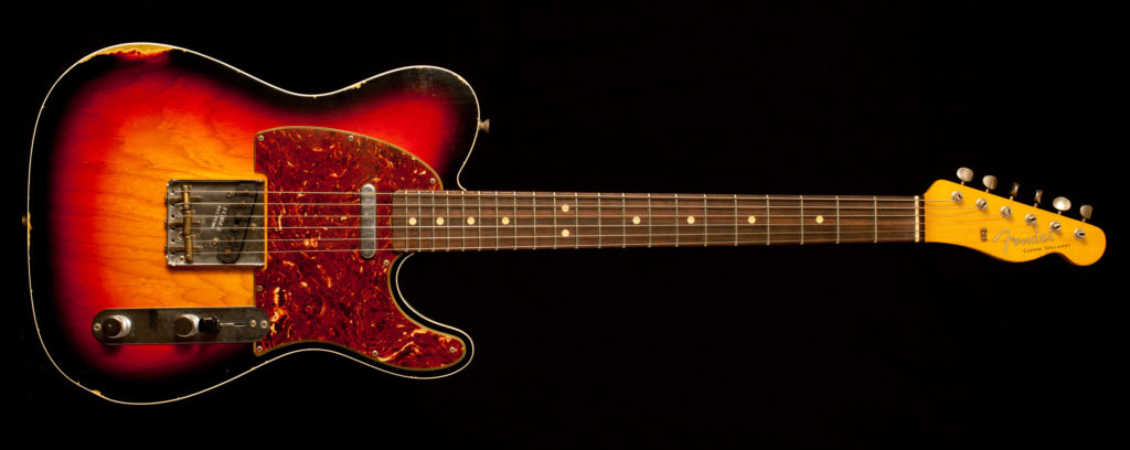 Fender Telecaster '63 Custom Relic 3-Tone Sunburst