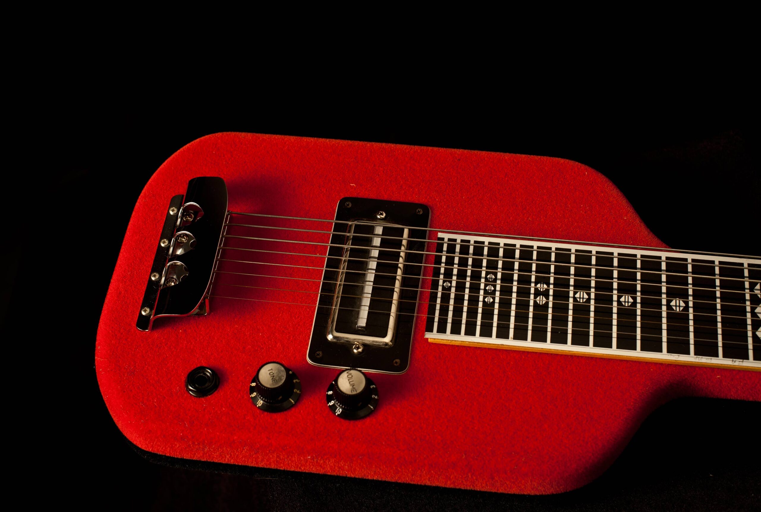 Framus Hawaii 800 rot beflockt 1974 - Image 4