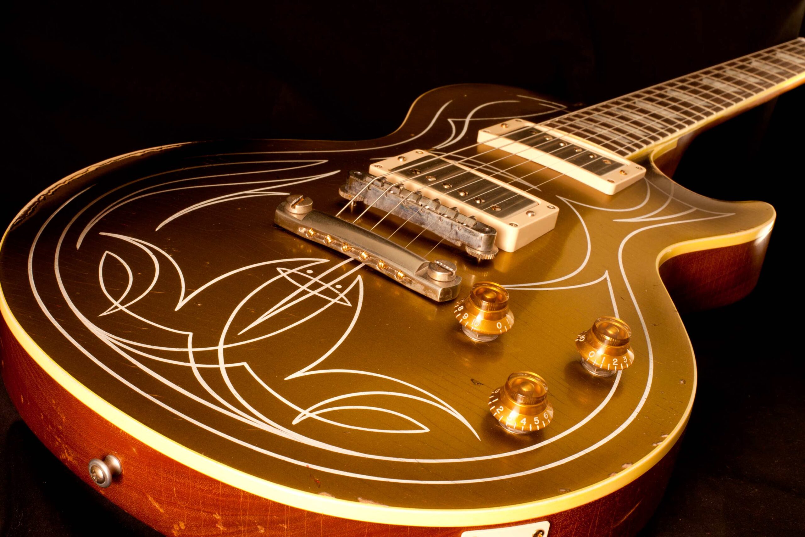 Gibson Les Paul Goldtop Billy Gibbons Aged Gold - Image 9