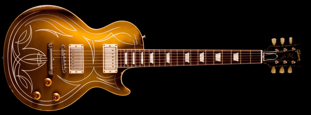 Gibson Billy F. Gibbons Goldtop Aged Pinstripes