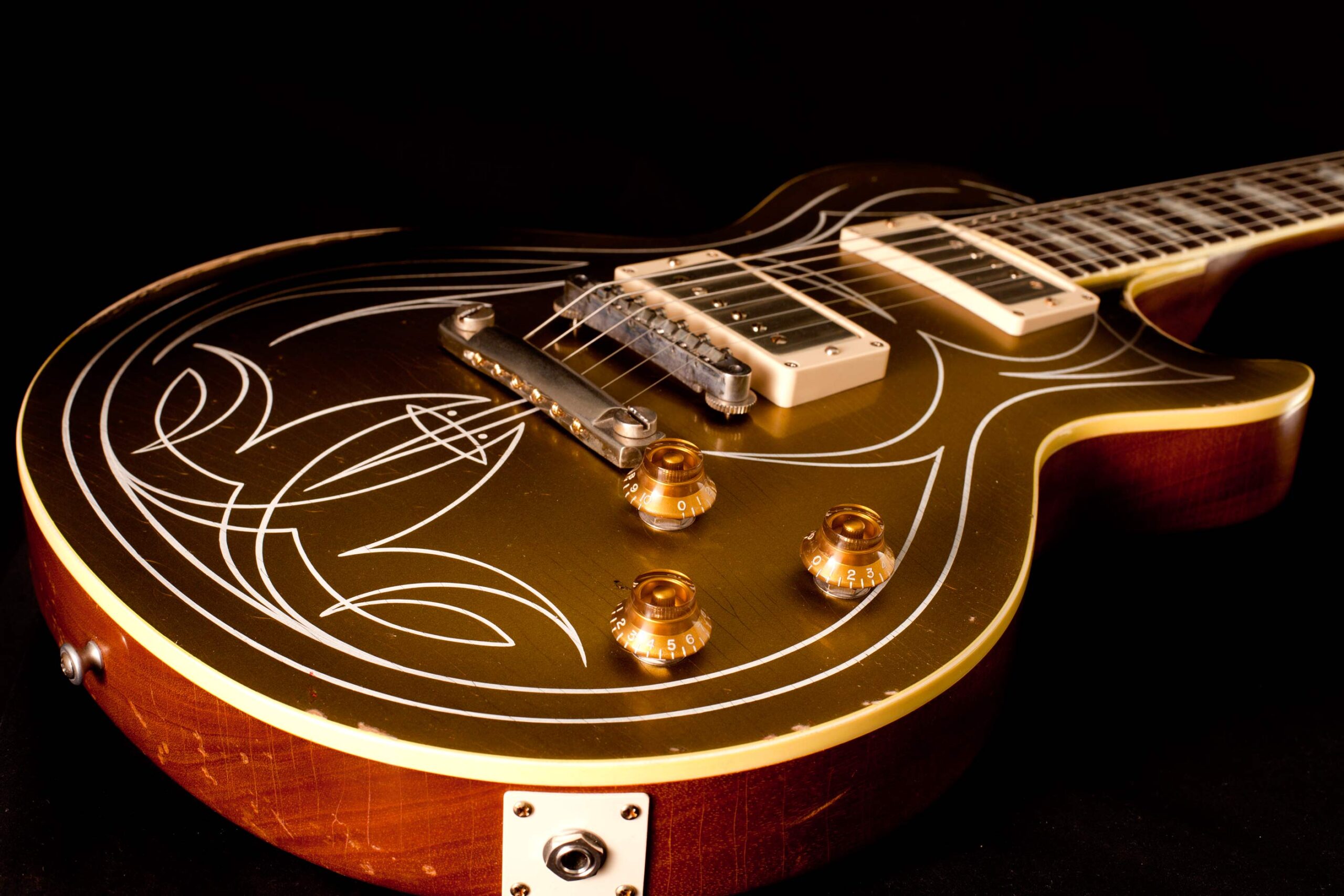 Gibson Billy F. Gibbons Goldtop Aged Pinstripes - Image 6