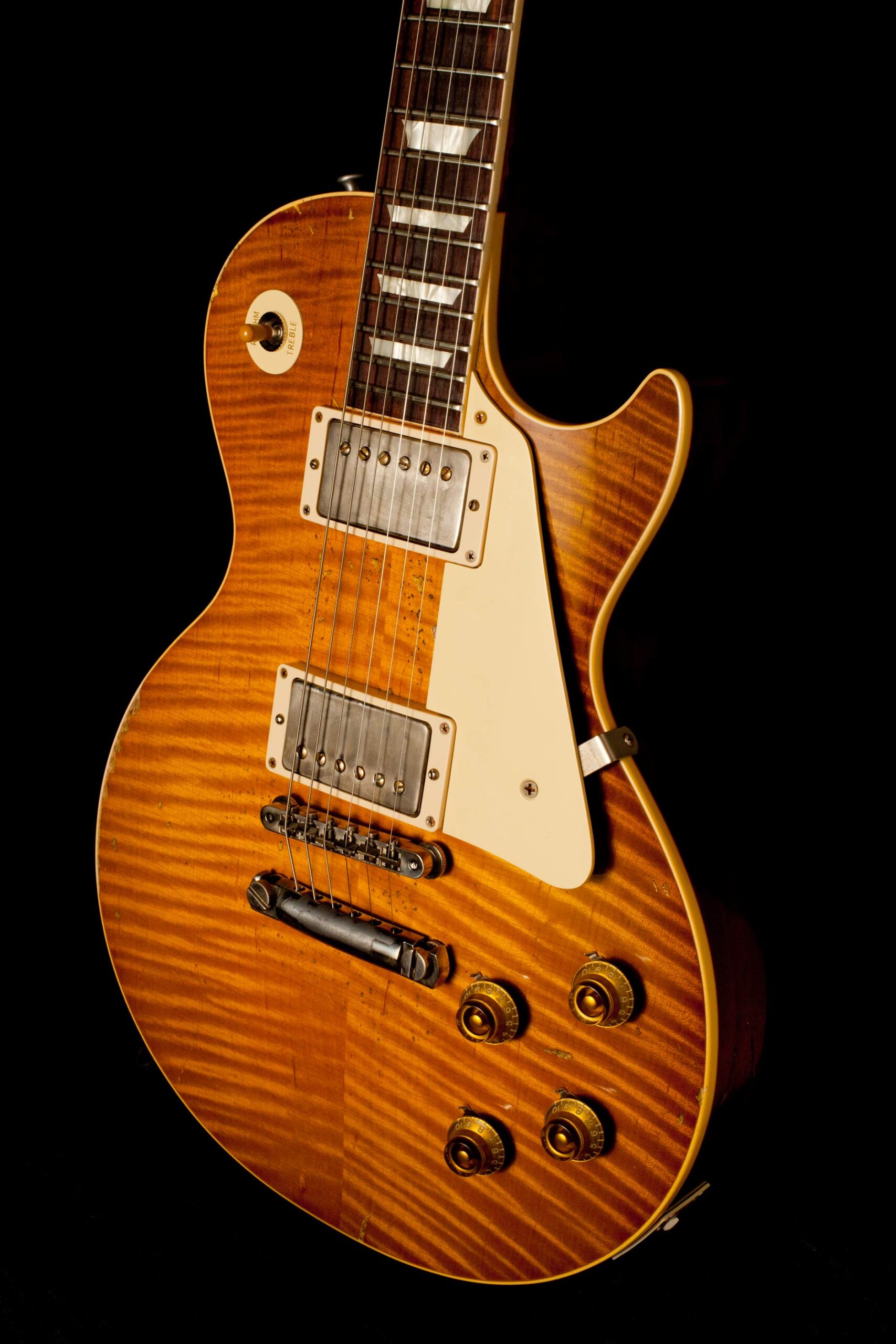 Gibson Les Paul Standard 1959 Ace Frehley aged and signed - Image 7