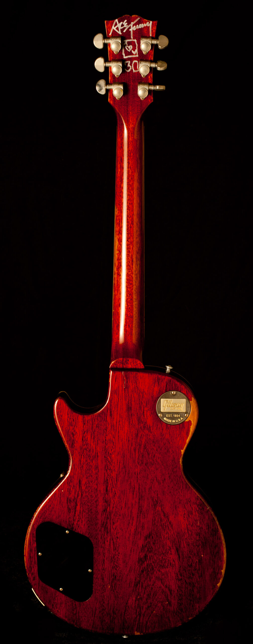 Gibson Les Paul Standard 1959 Ace Frehley aged and signed - Image 8
