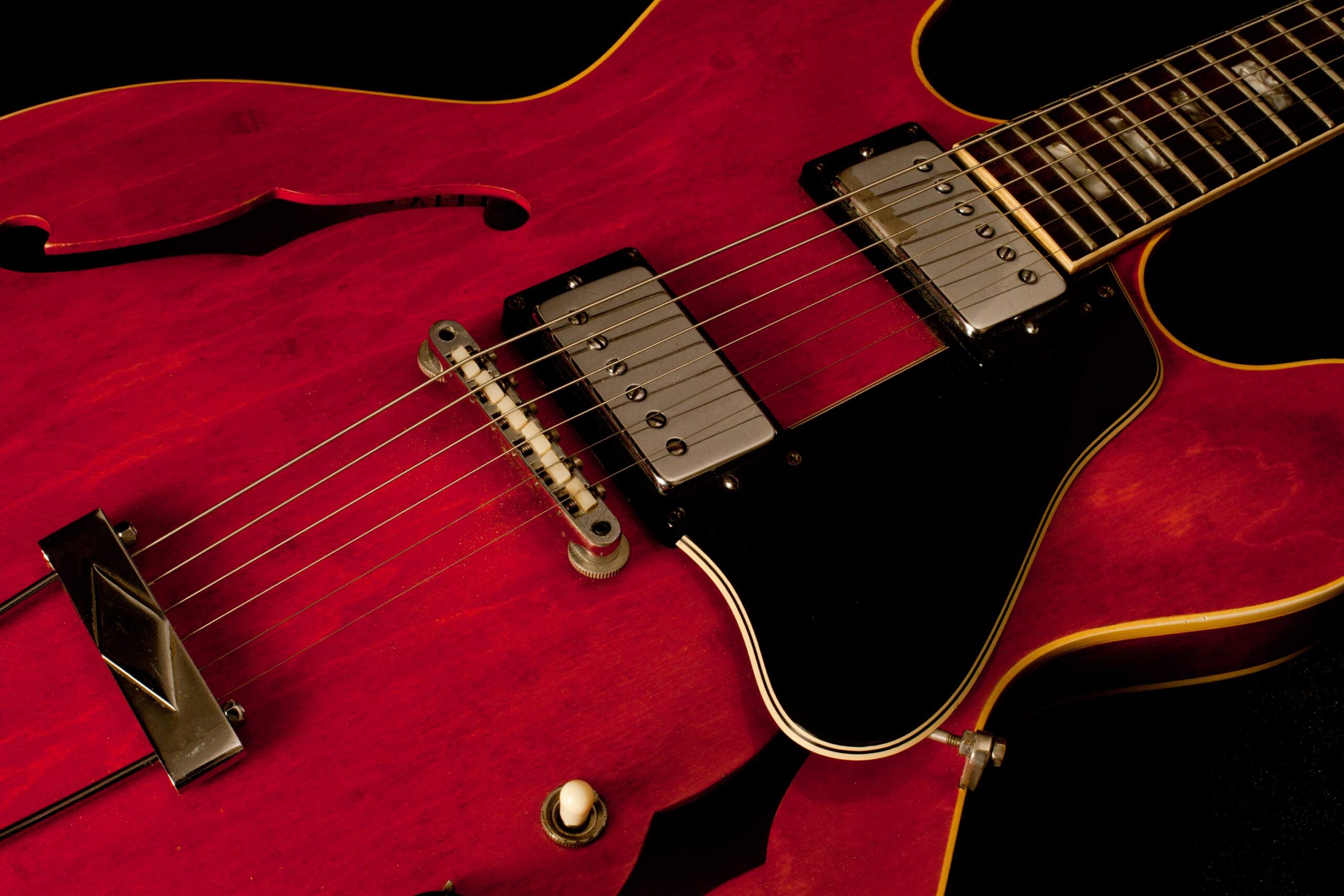 Gibson ES-335 TD Cherry 1968 all original - Image 2