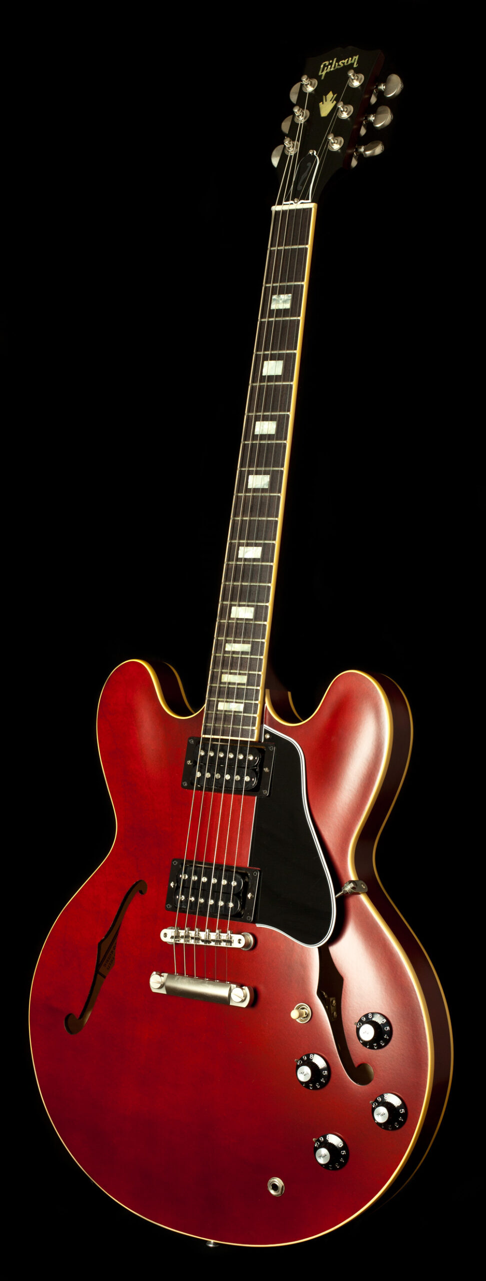 Gibson ES-335 Satin Wine Red - Image 4