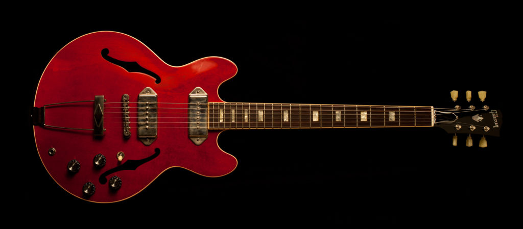 Gibson ES-390 P-90 Sixties Cherry