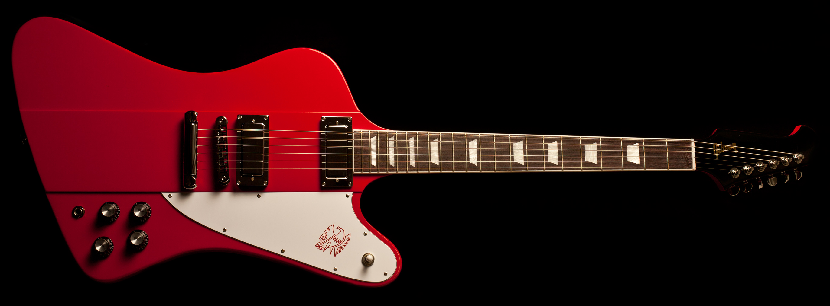 skolde embargo Panda Gibson Firebird Cardinal Red 2019 - Gitarren Total