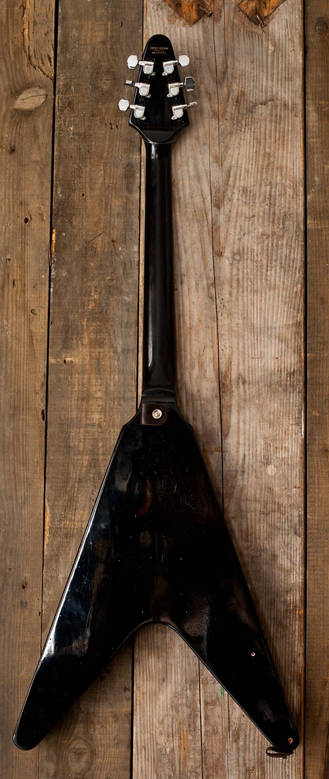 Gibson Flying V Limited Edition Ebony 1976 - Image 3