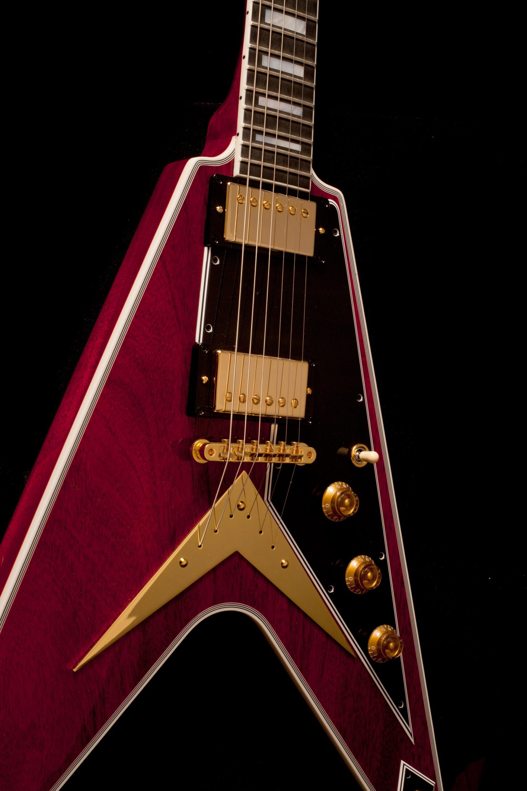 Gibson Flying V Custom Faded Cherry - Image 4