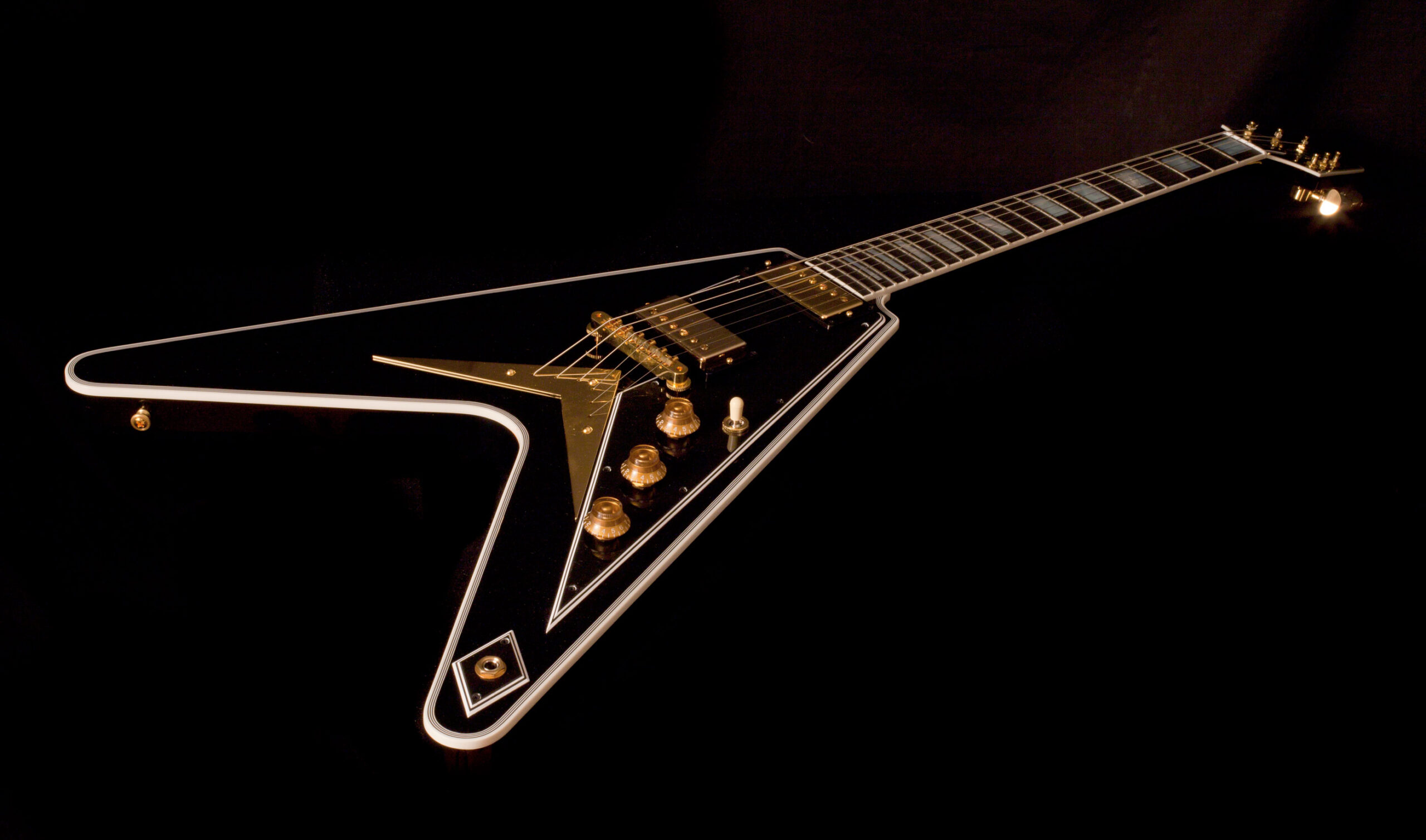 Gibson Flying V Custom Ebony - Image 2