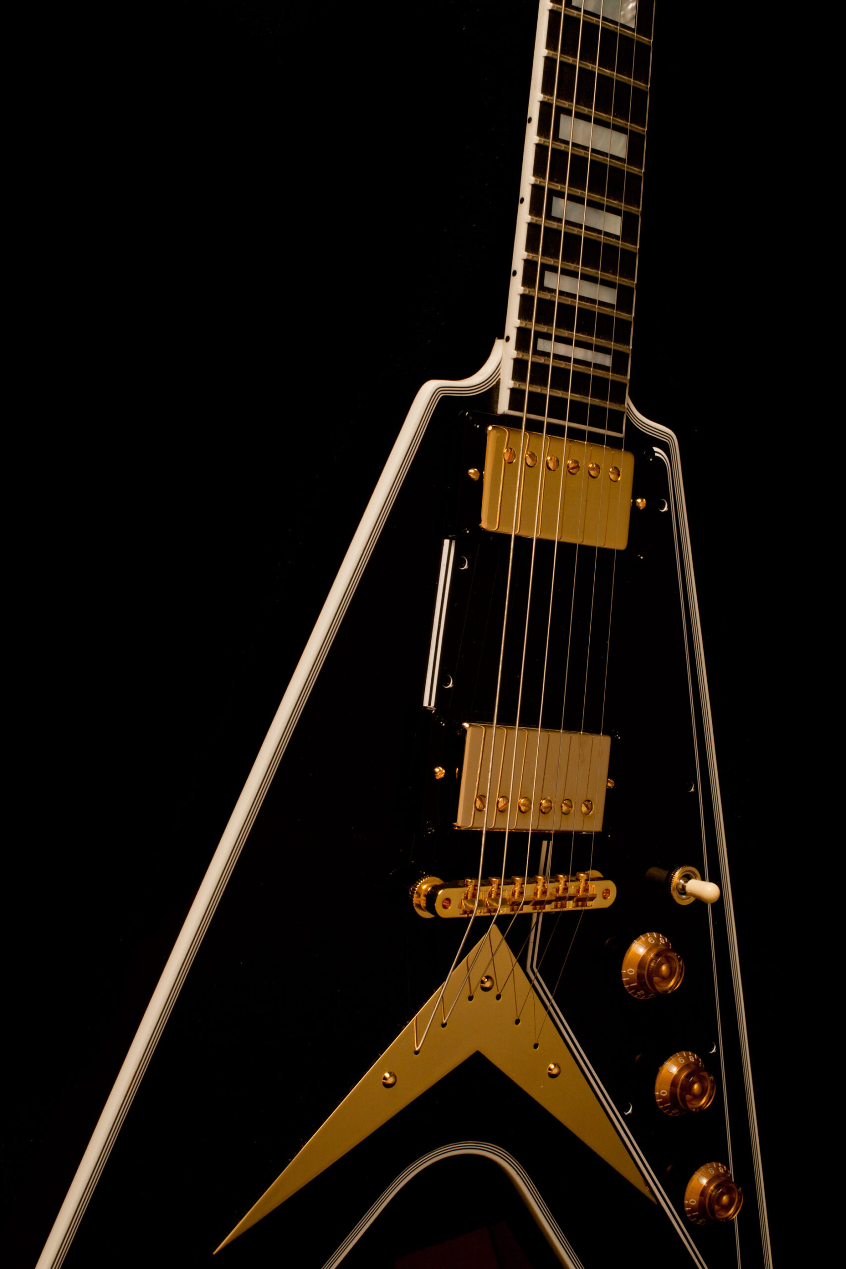 Gibson Flying V Custom Ebony - Image 3