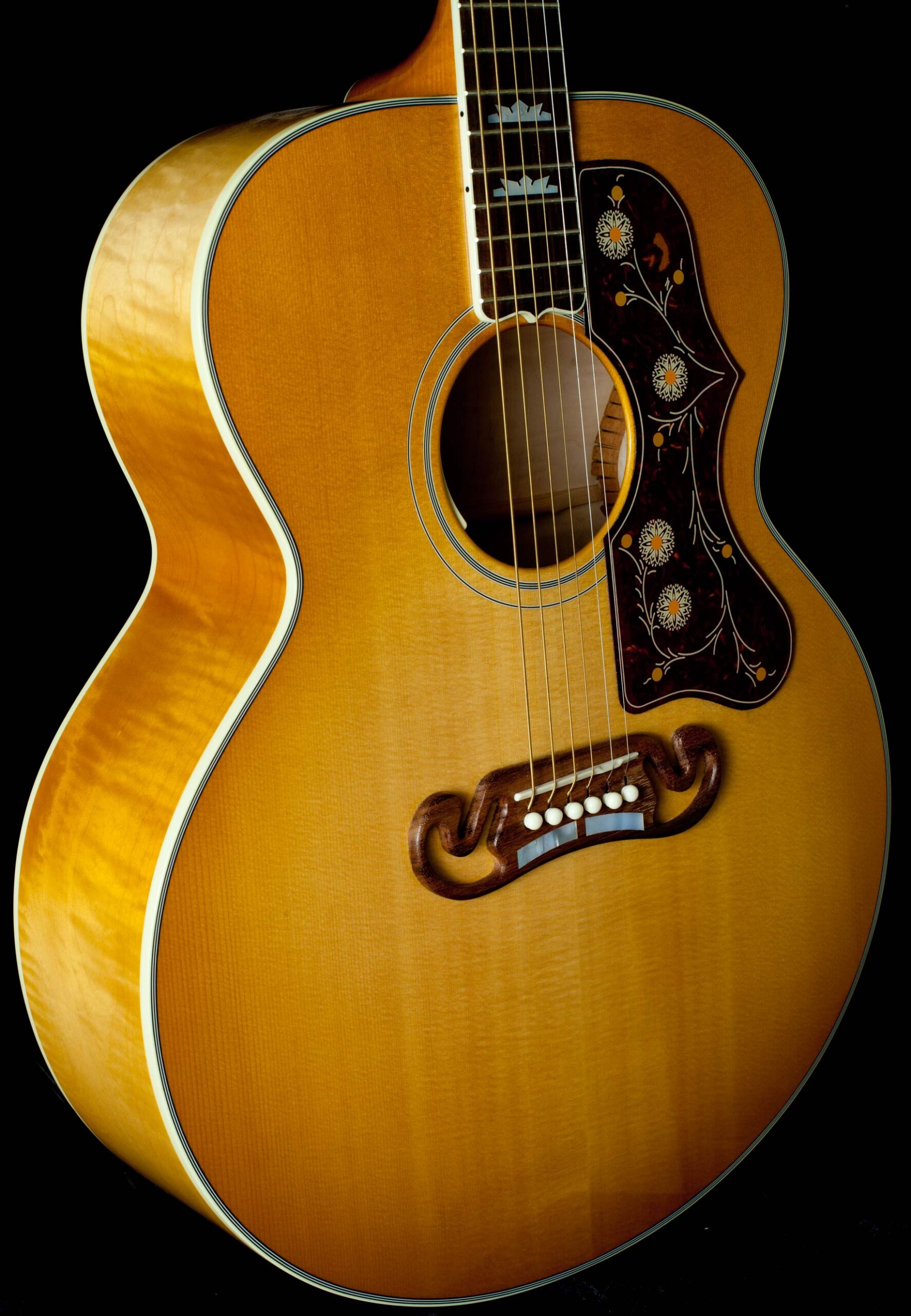 Gibson SJ-200 Cherry Sunburst - Image 4