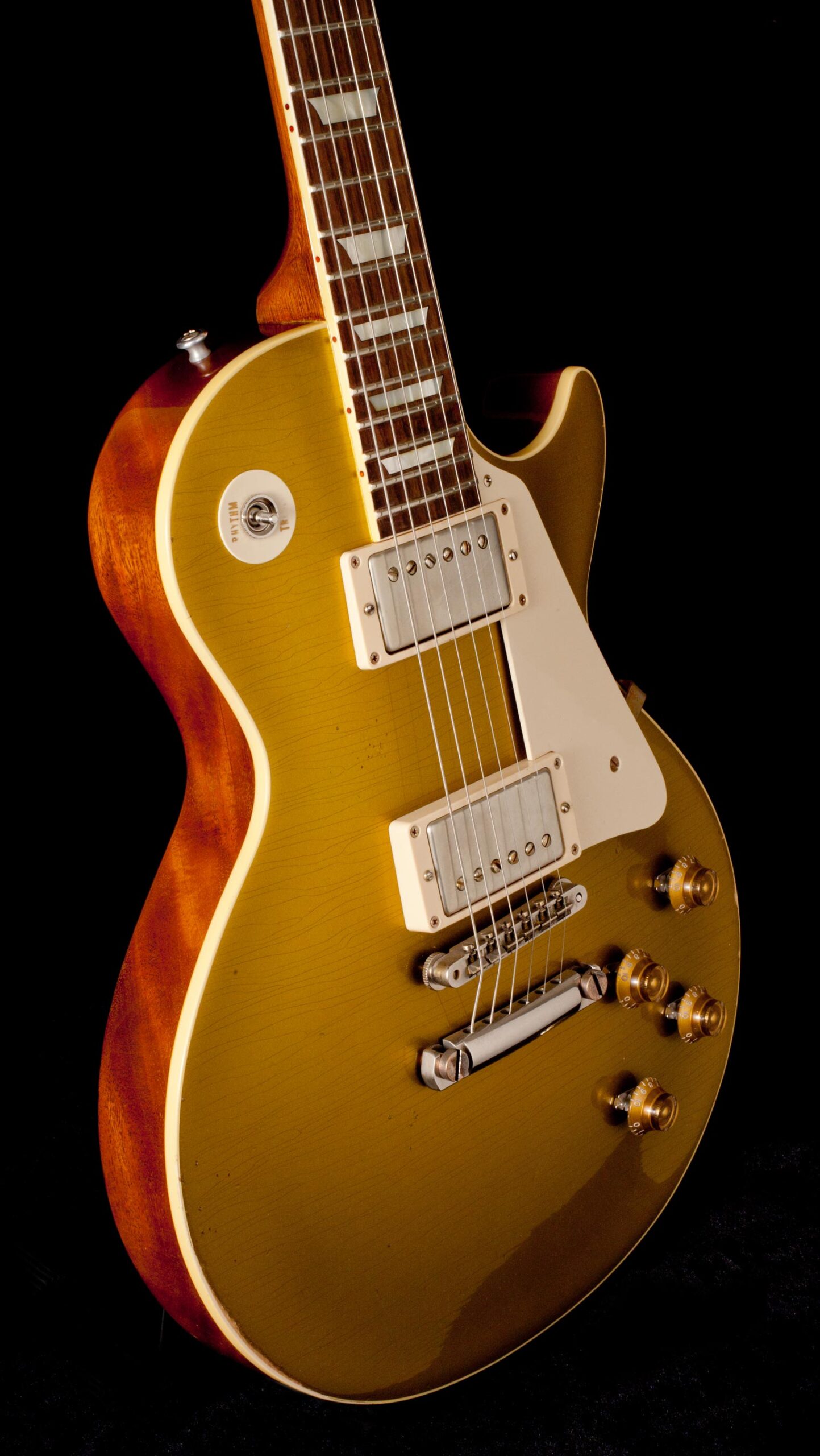 Gibson Les Paul Gold Top 1957 Heavy Aged - Image 2