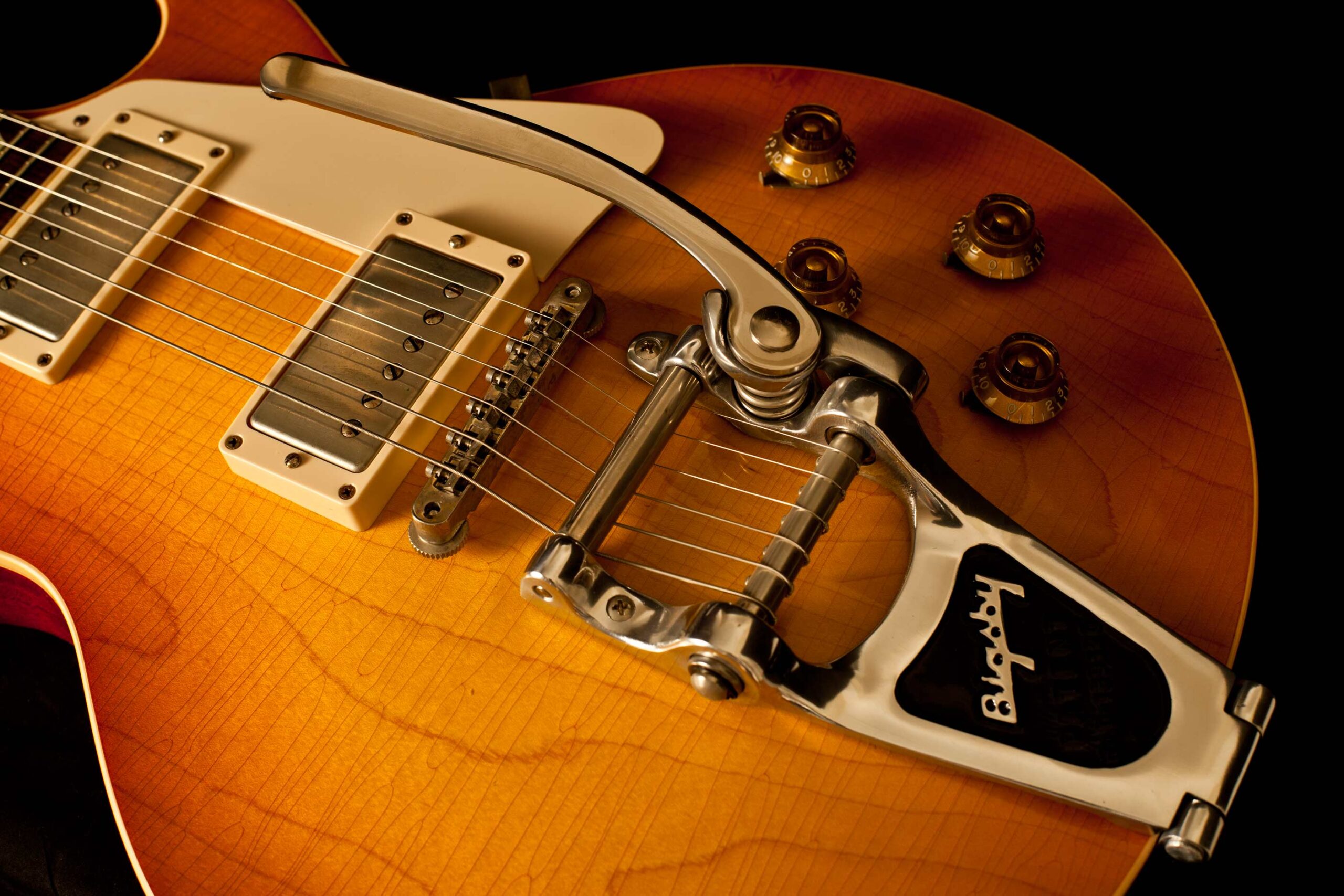 Gibson Les Paul Standard 1958 Sunrise Tea Burst Bigsby Murphy Aged 2011 – Bild 3