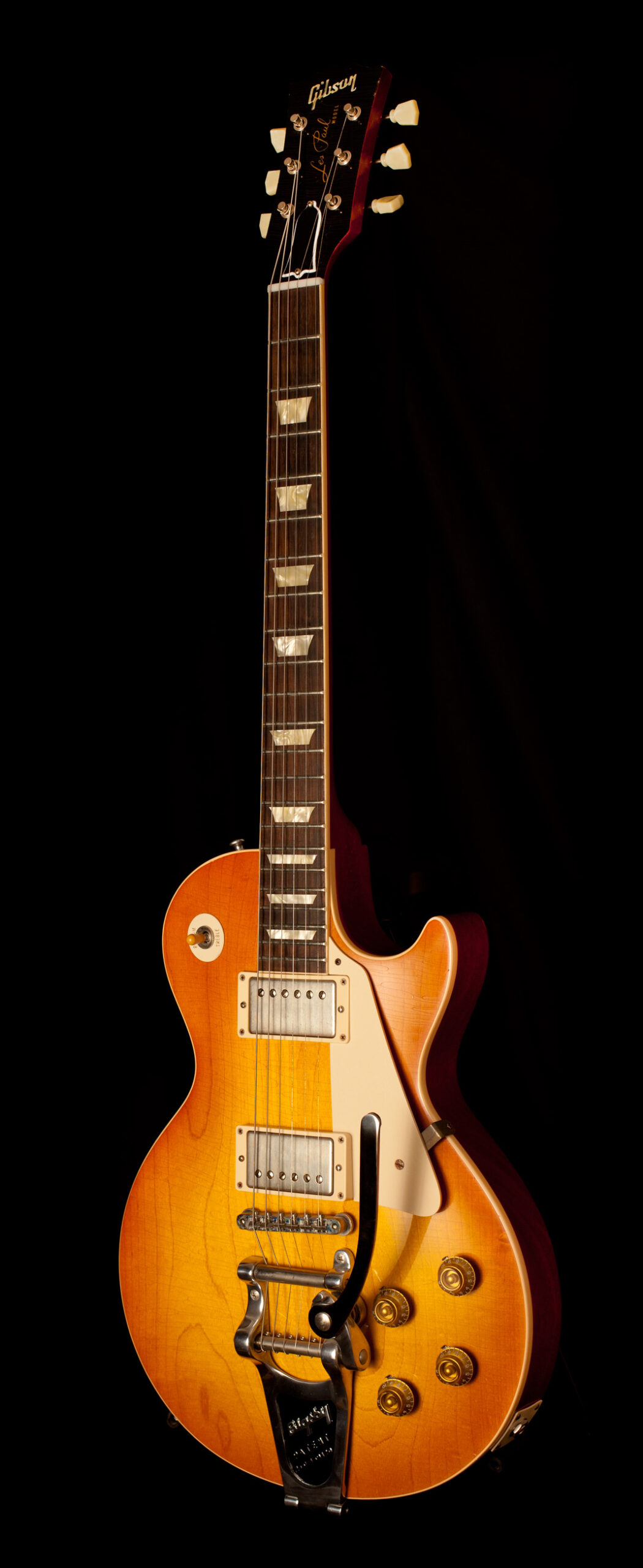 Gibson Les Paul Standard 1958 Sunrise Tea Burst Bigsby Murphy Aged 2011 – Bild 8