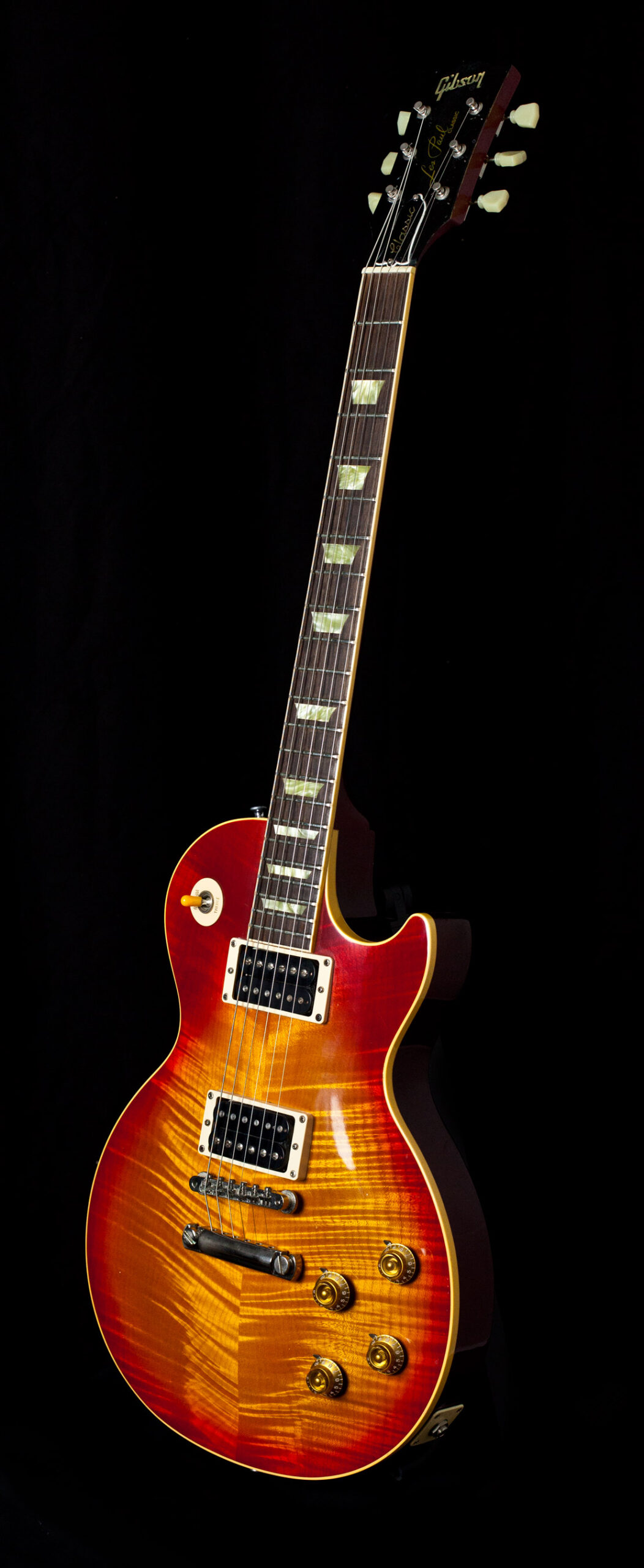 Gibson Les Paul Classic Premium Plus Heritage Cherry Sunburst 1995 - Image 4