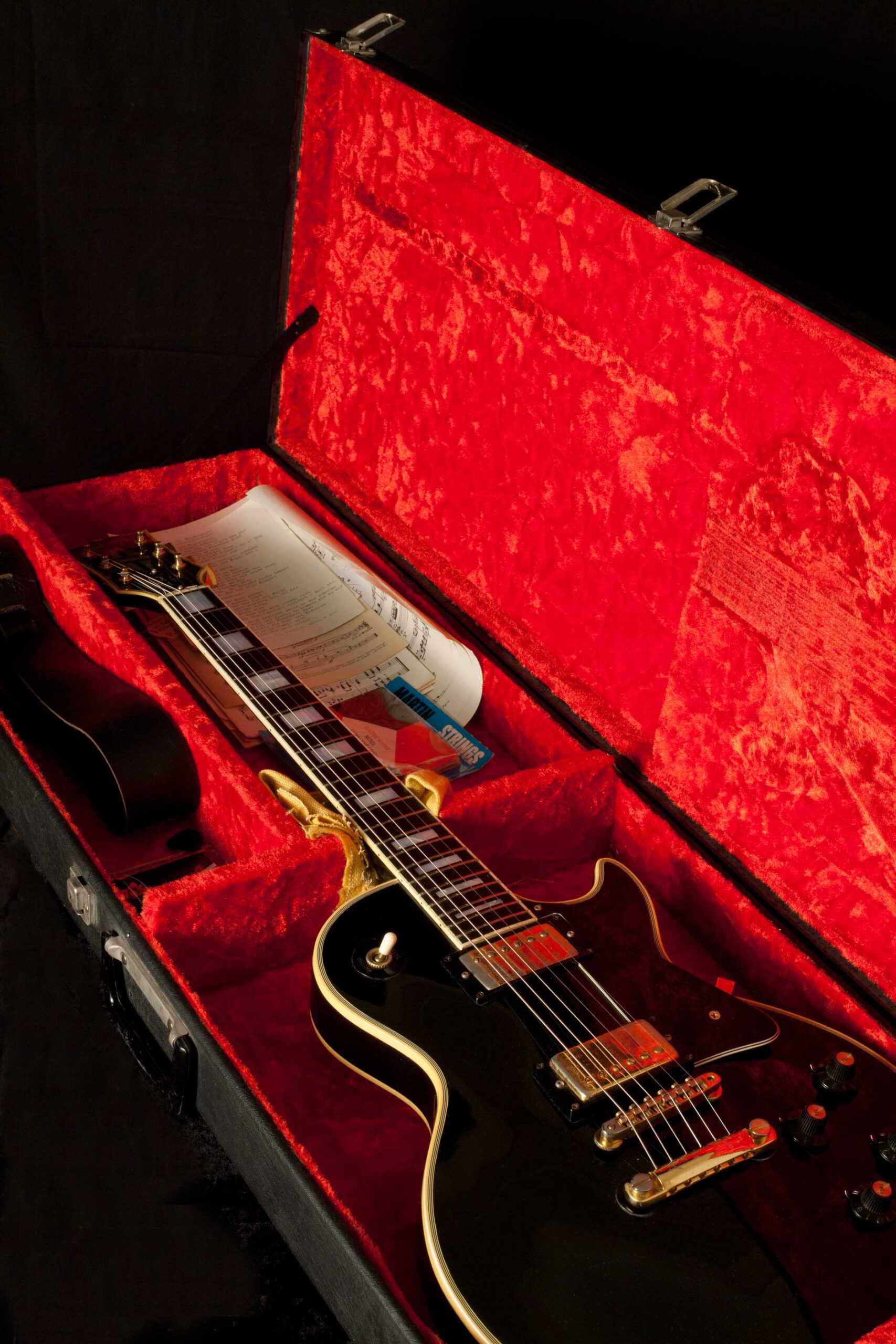 Gibson Les Paul Custom 1973 Black Beauty all Original - Image 2